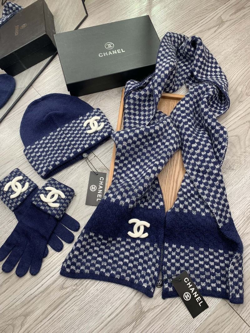 Chanel Caps Scarfs